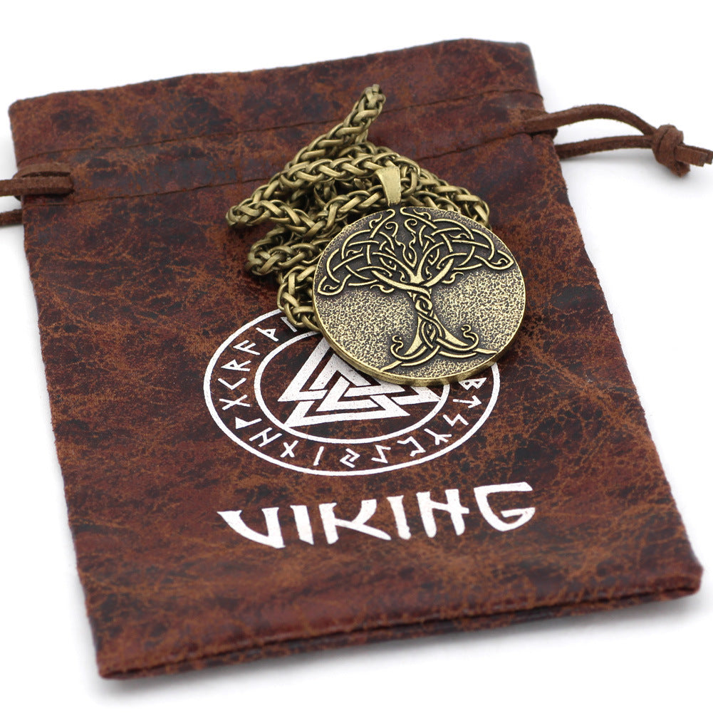 Tree of Life Totem Long Necklace