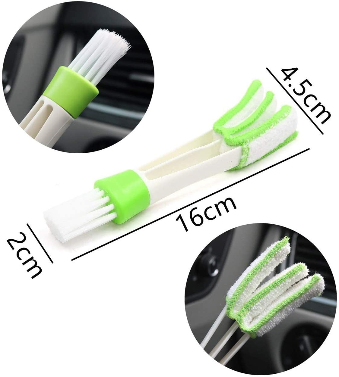 14-Piece Car Tire & Sponge Brush Cleaning Set