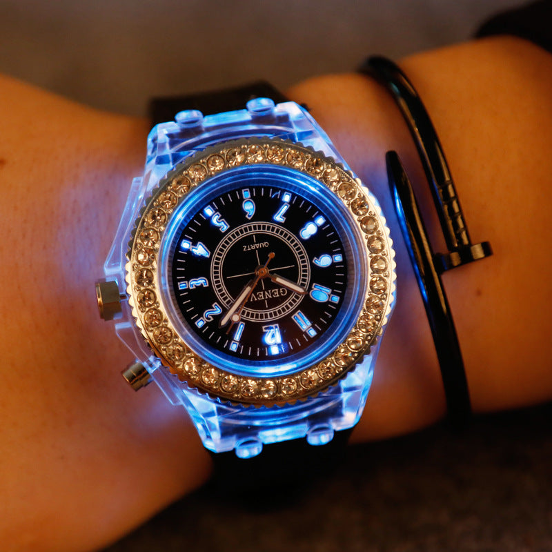 LED Luminous Quartz Watch
