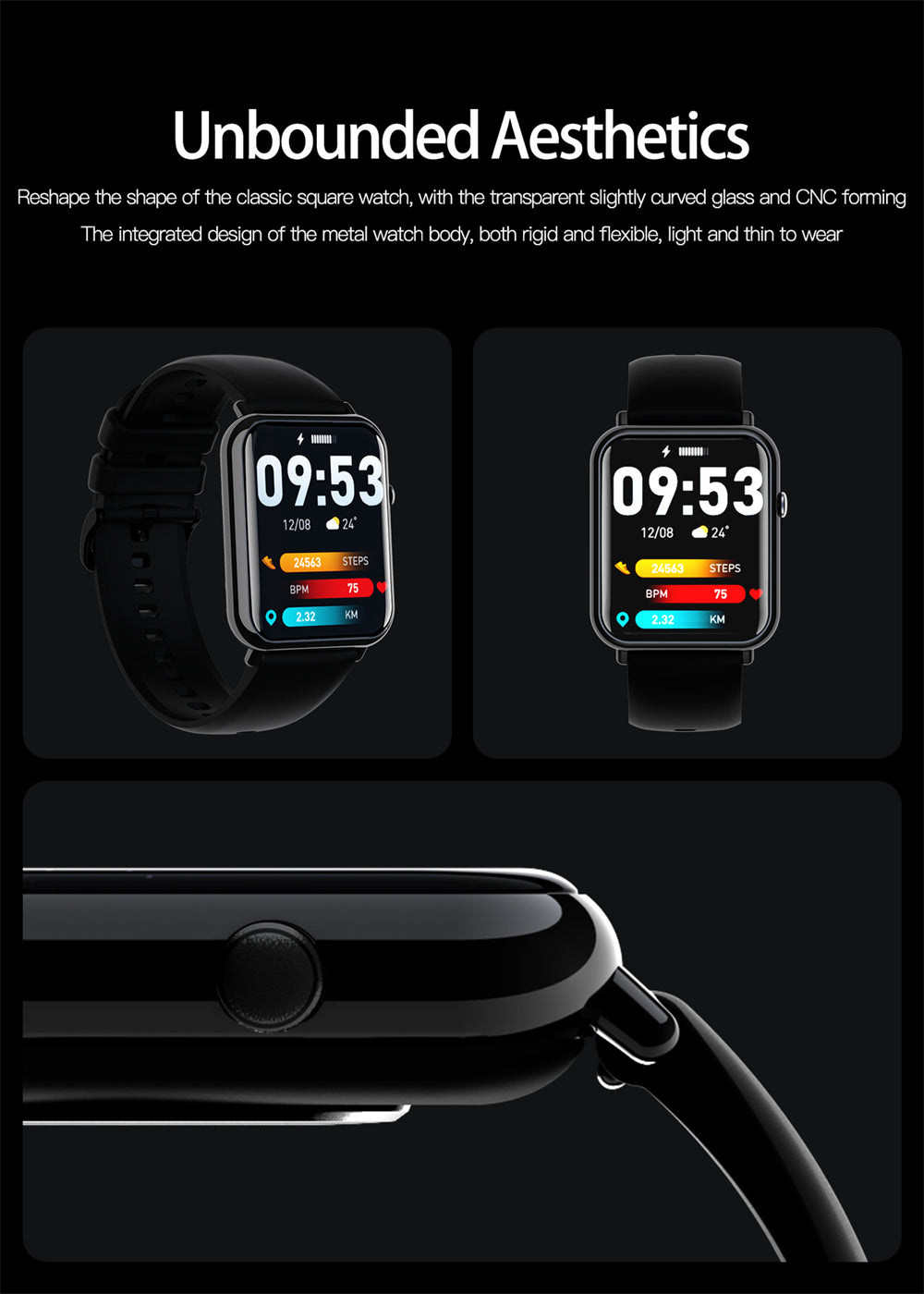 Smart Waterproof Bluetooth Watch