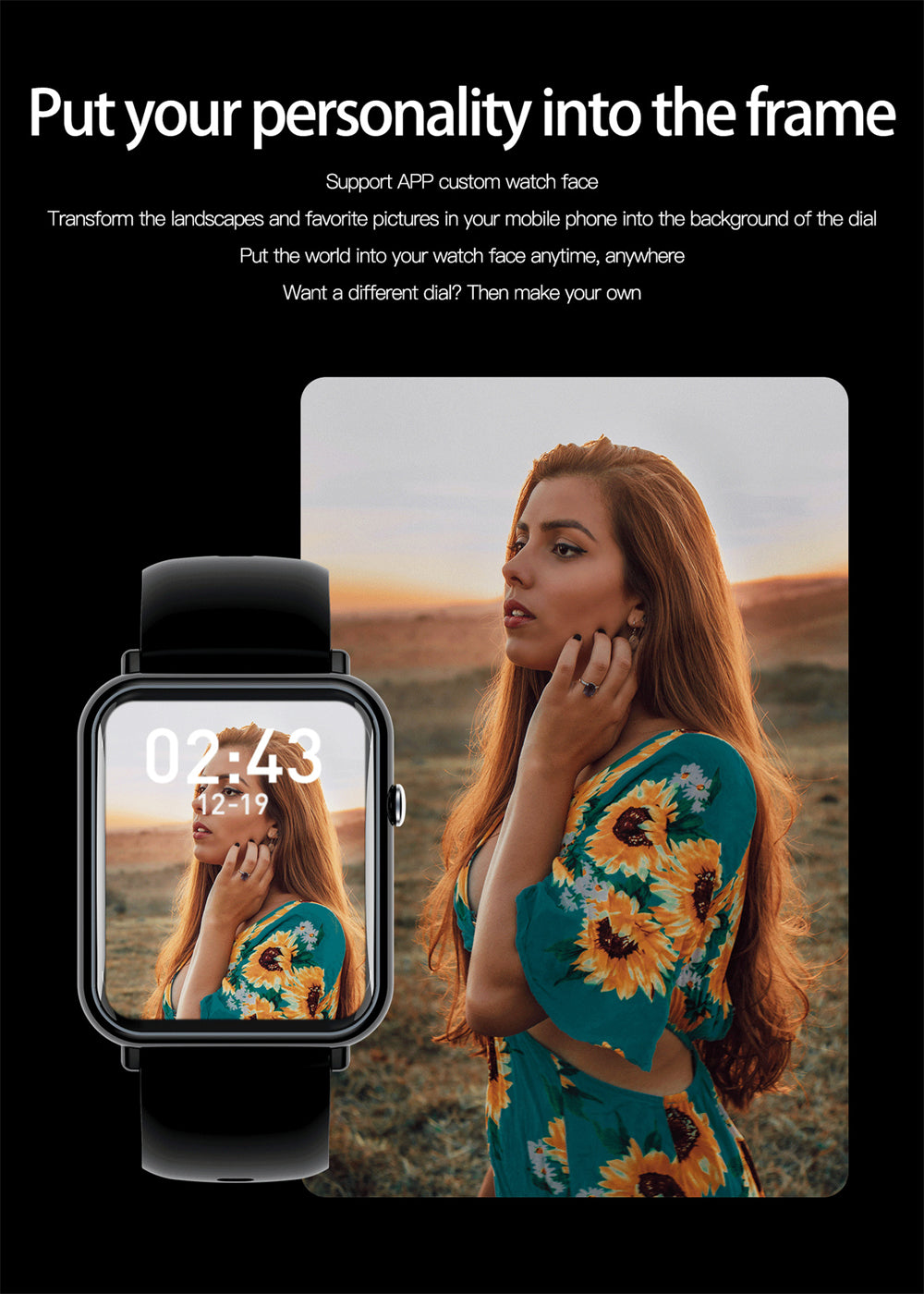 Smart Waterproof Bluetooth Watch