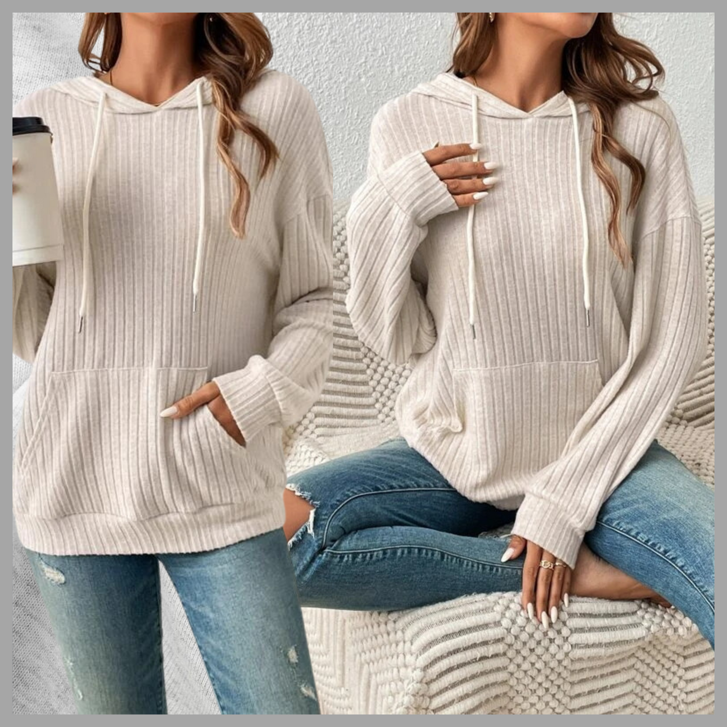 Women's Comfy Hooded Sweatshirt
