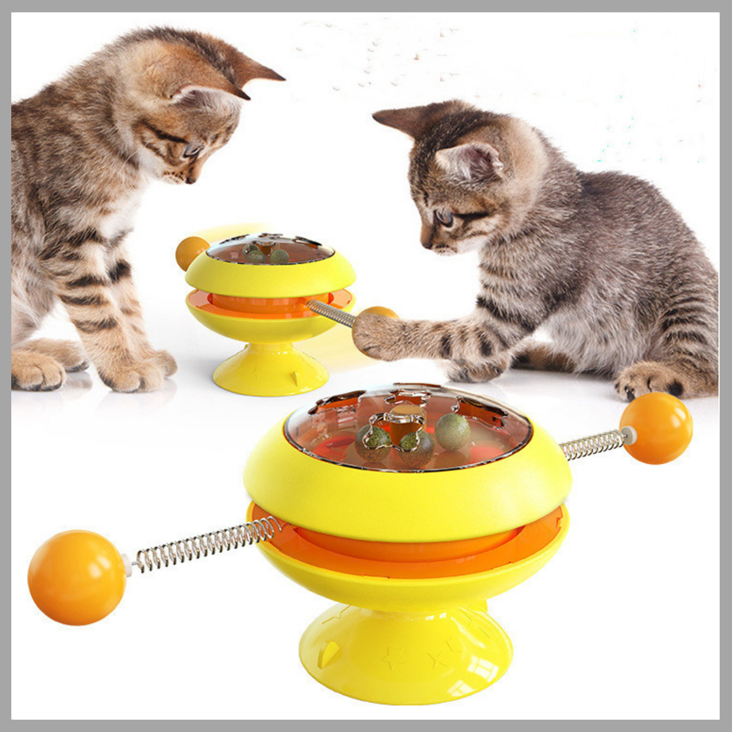 Rotatable Interactive Cat Toy