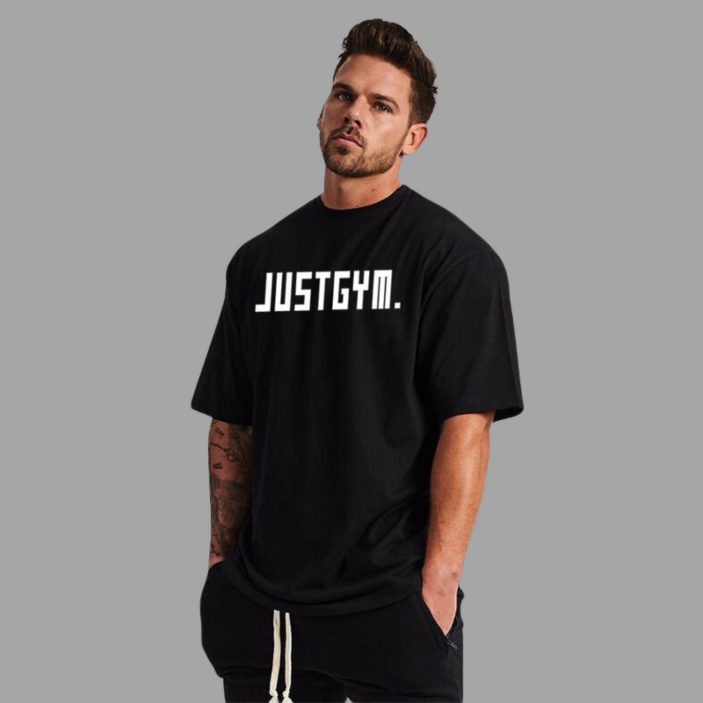 Men's Loose Fit Workout T-shirt