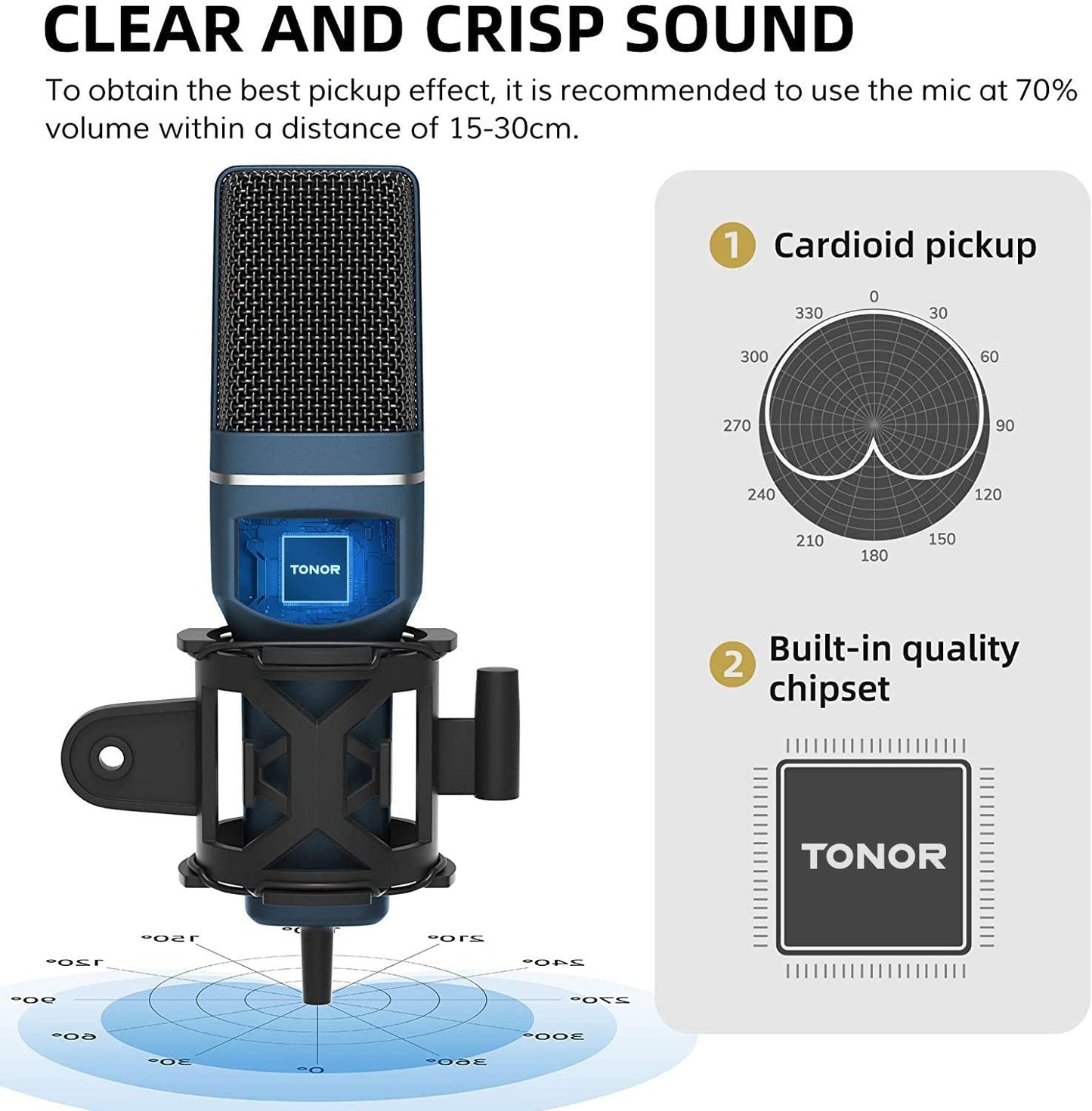 Professional Broadcast Anchor Microphone