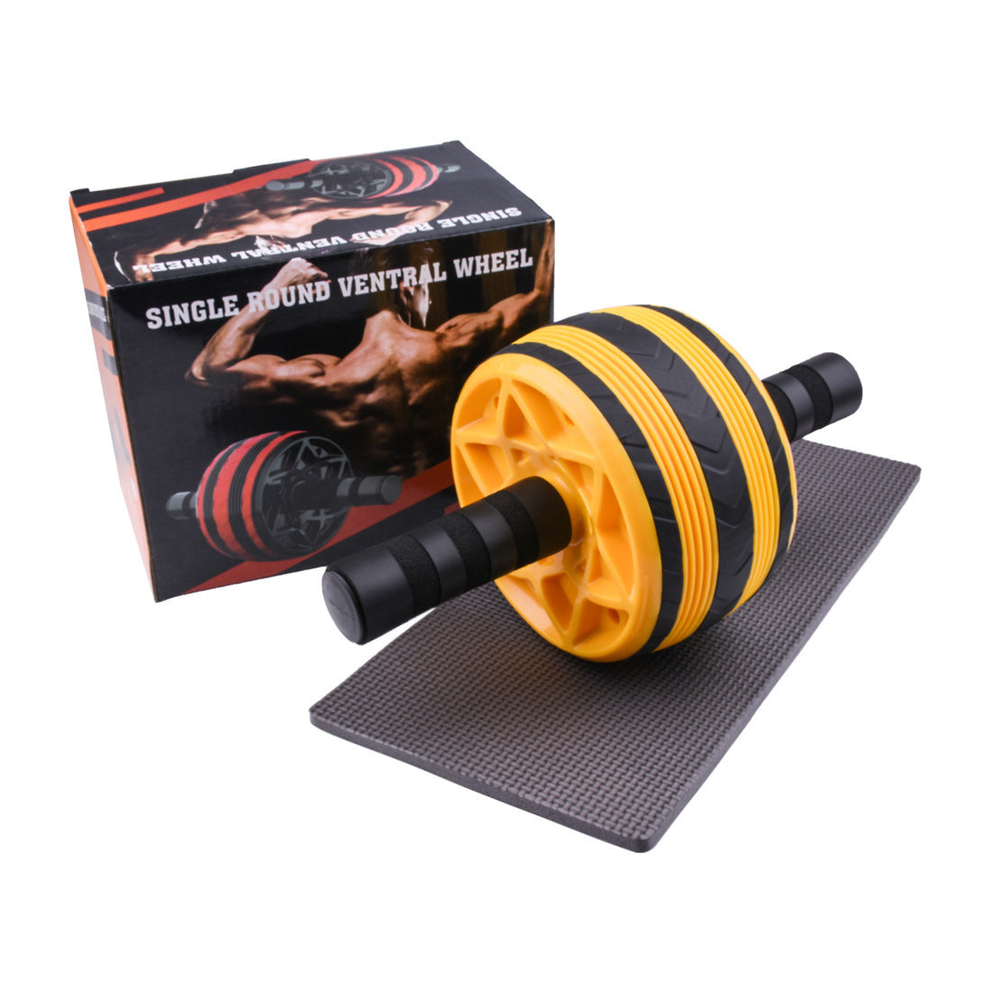 Portable Abdominal Muscle Wheel for Home & Office Exercise