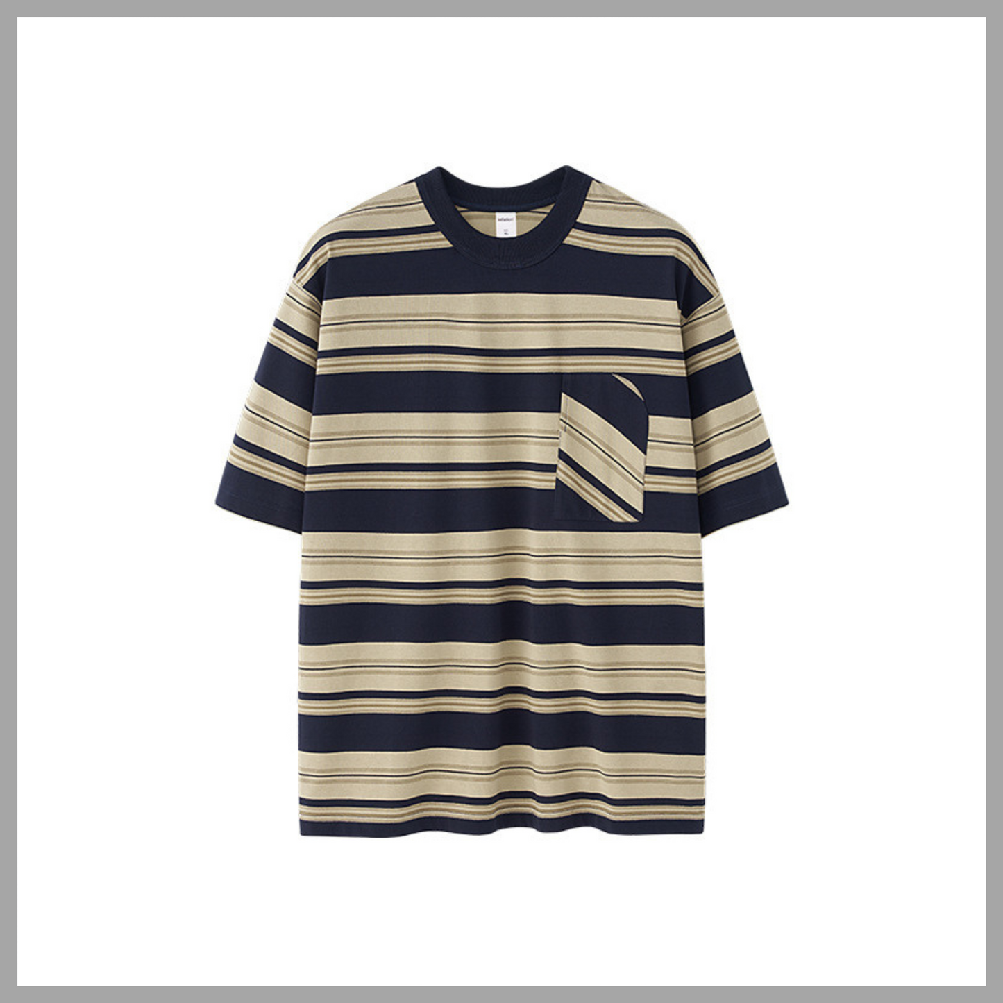 Striped Pocket T-shirt