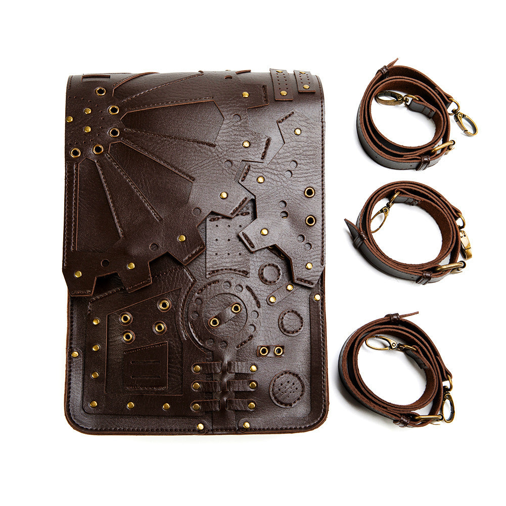 Vintage Gear & Backpack Shoulder Bag
