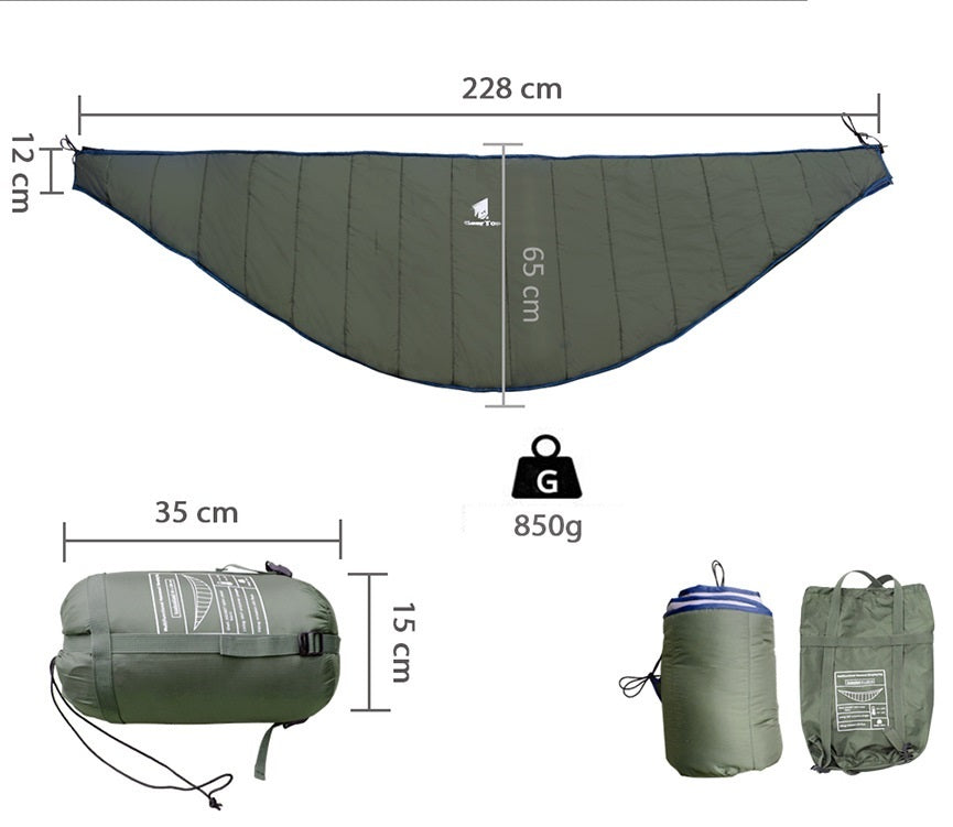Waterproof Portable Folding Camping Hammock – Lightweight, Durable, and Convenient for Outdoor Leisure