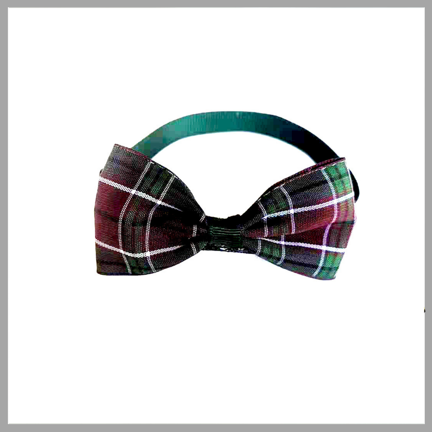 Plaid Pet Tie Scarf – Stylish Bow Tie Accessory for Cats & Dogs