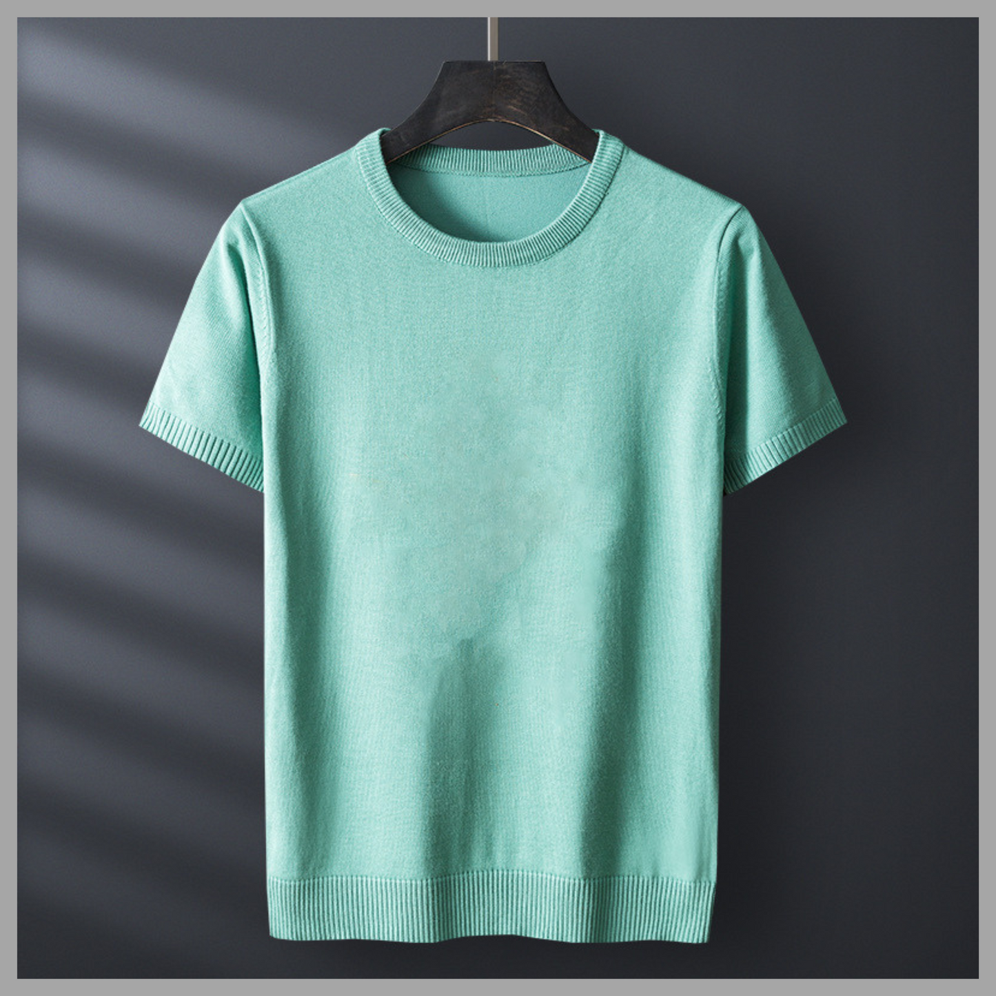 Men's Short Sleeve Pullover Sweater