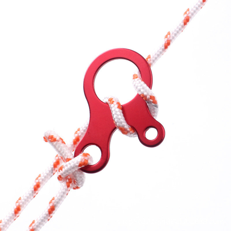 Snail-Shaped Multi-Purpose Rope Buckle