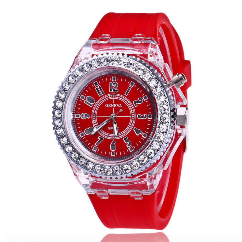 LED Luminous Quartz Watch