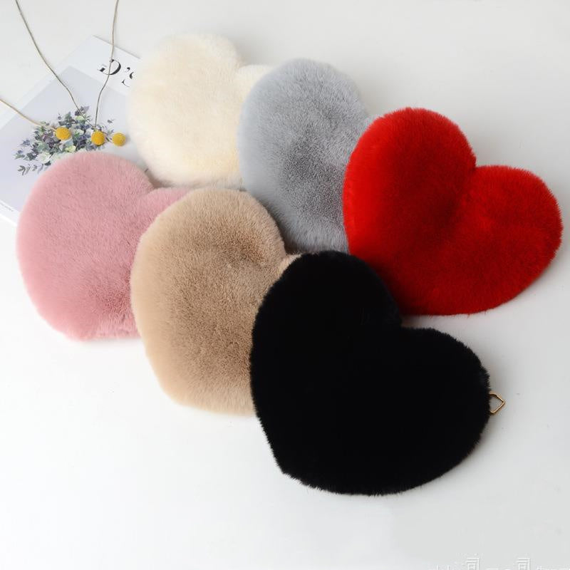 Charming Heart-Shaped Crossbody Bag
