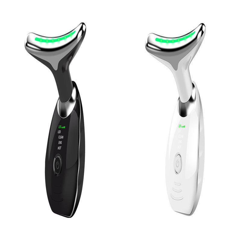 LED Face & Neck Massager for Skin Tightening & Anti-Aging