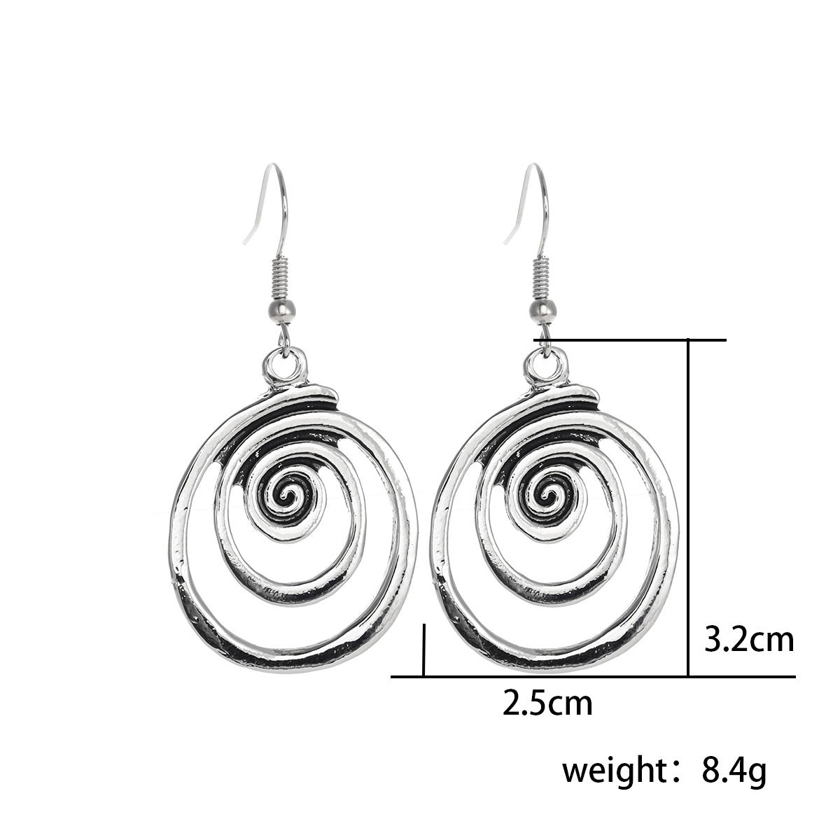 Geometric Spiral Earrings – Unique & Stylish Pieces