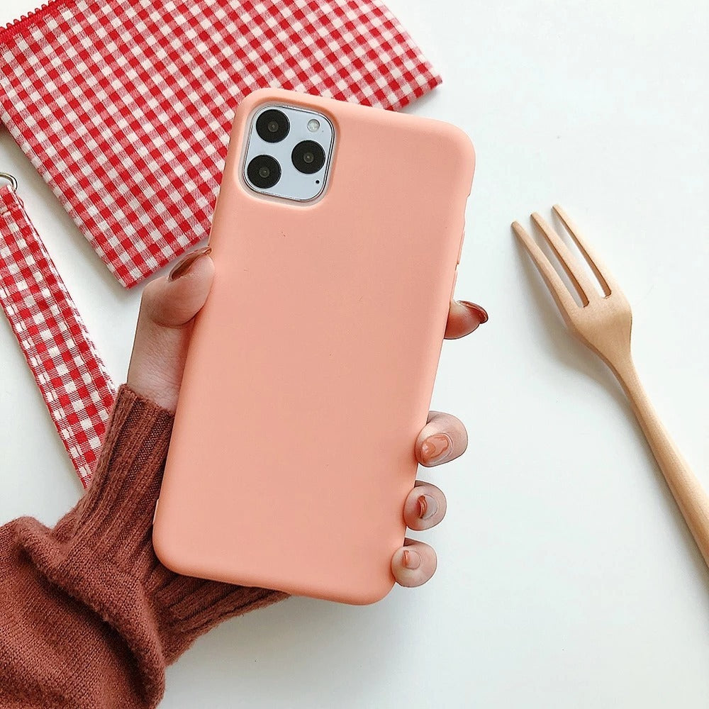 Frosted TPU Phone Case for iPhone