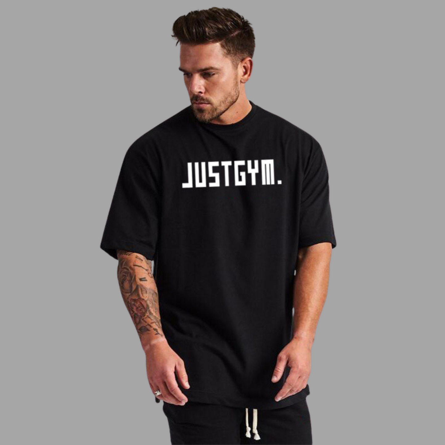 Men's Loose Fit Workout T-shirt