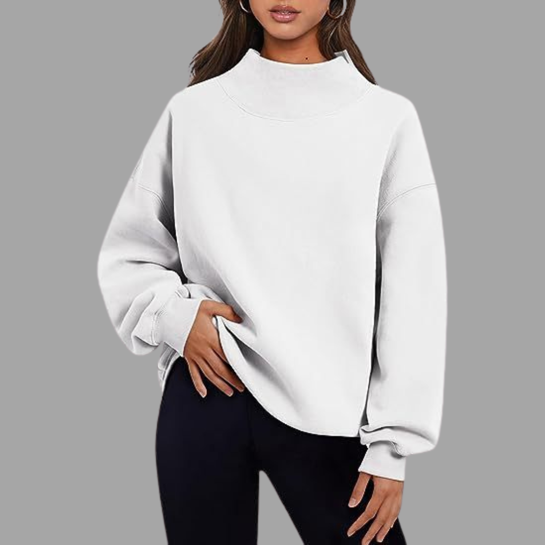 Women's Loose Fit Hoodie Sweatshirt