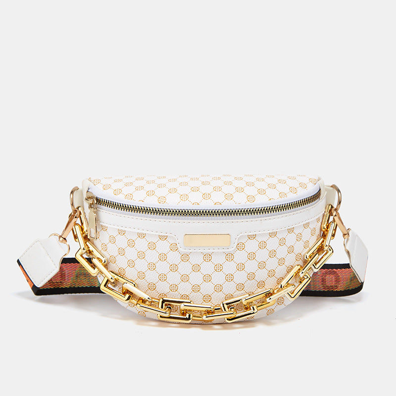 Print Belt & Crossbody Shoulder Bag