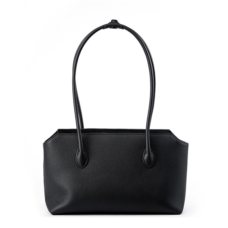 One-Shoulder Genuine Leather Bag