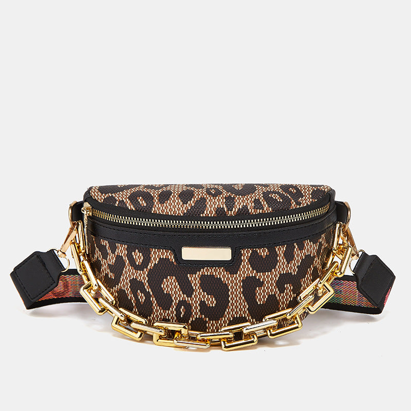 Print Belt & Crossbody Shoulder Bag