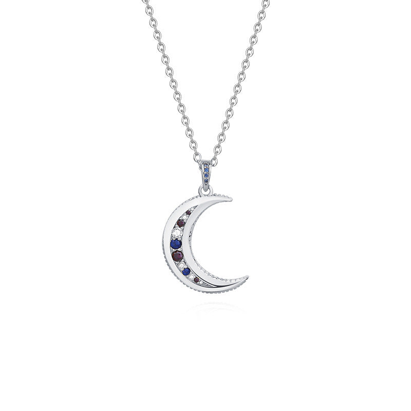 Moon Pendant Necklace