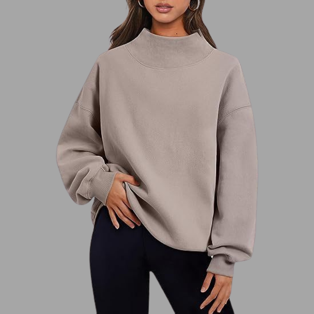 Women's Loose Fit Hoodie Sweatshirt