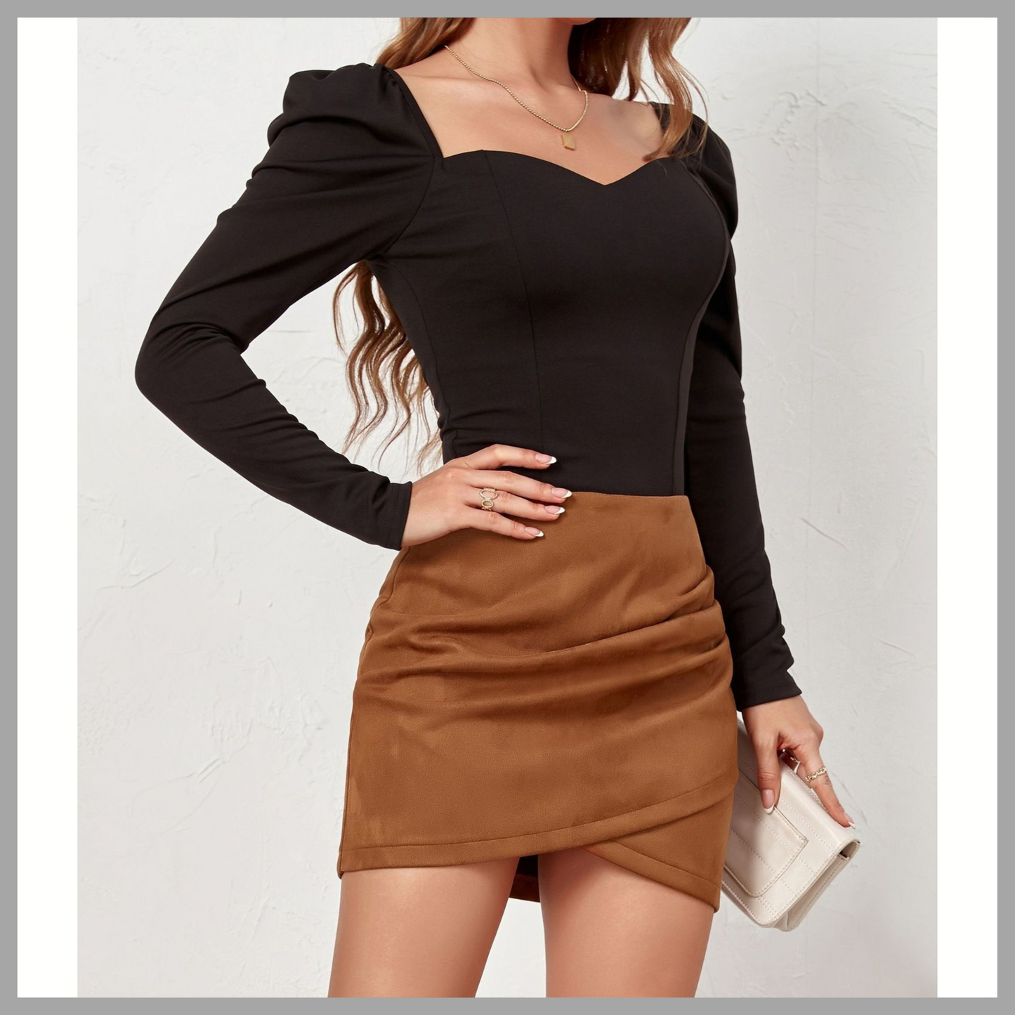 Women’s Suede Mini Skirt