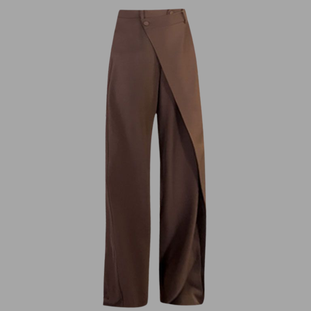 Women's Irregular Wide-Leg Pants