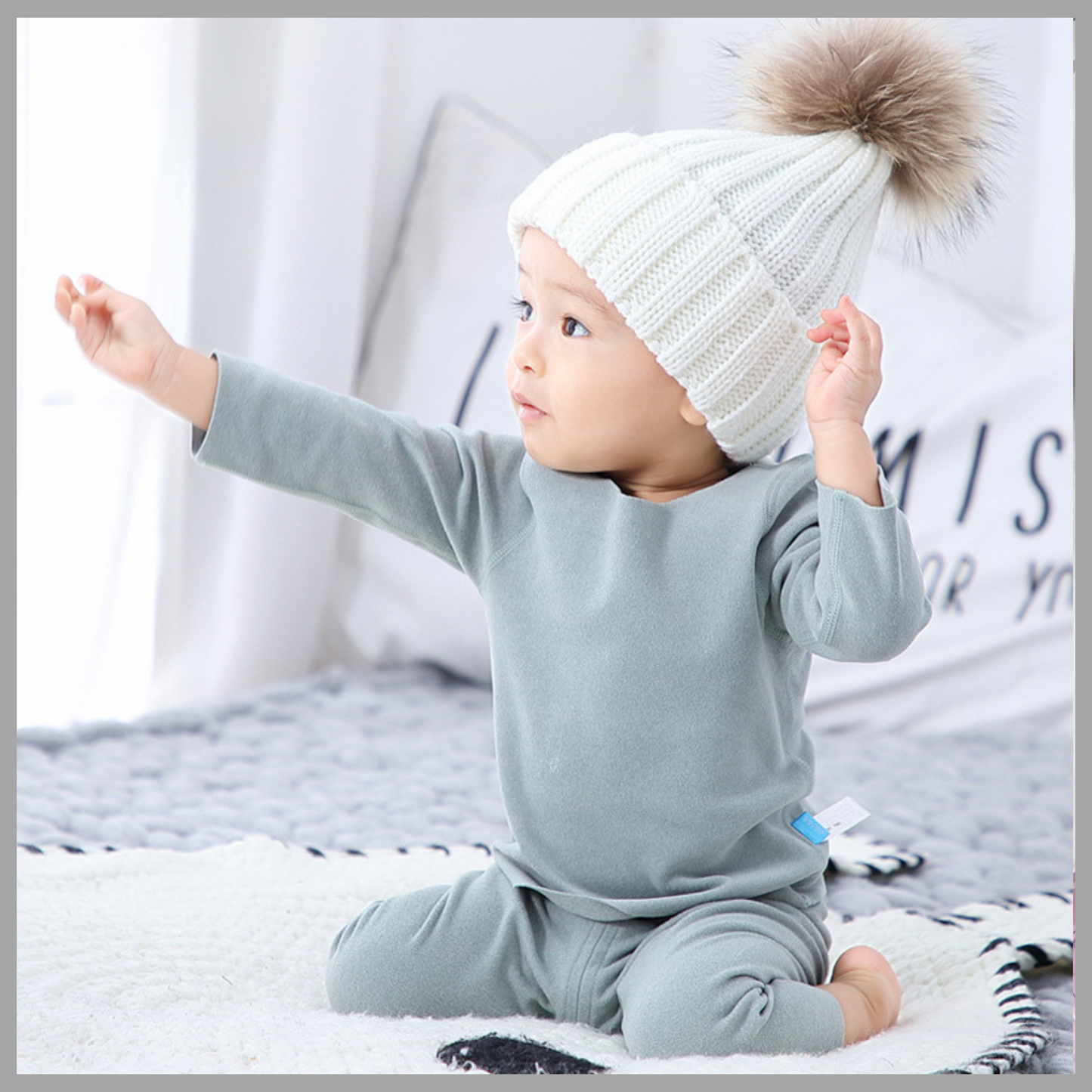 Soft Polyester Pyjamas for Active Babies