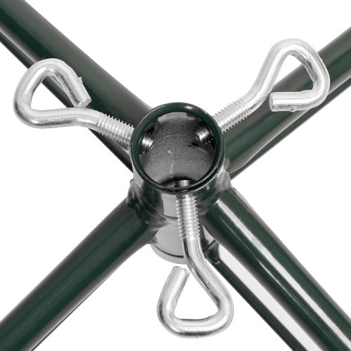 3 Pcs Flocked Christmas Tree Set with Lights – 4ft, 5ft, 6ft Snow Trees