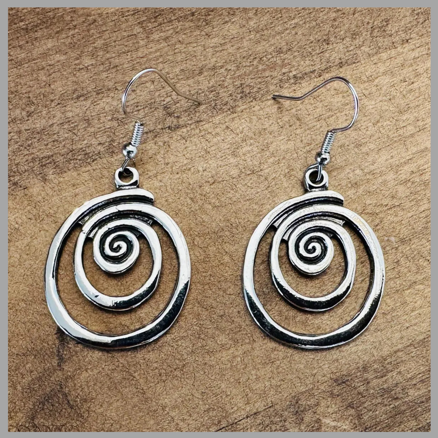Geometric Spiral Earrings – Unique & Stylish Pieces