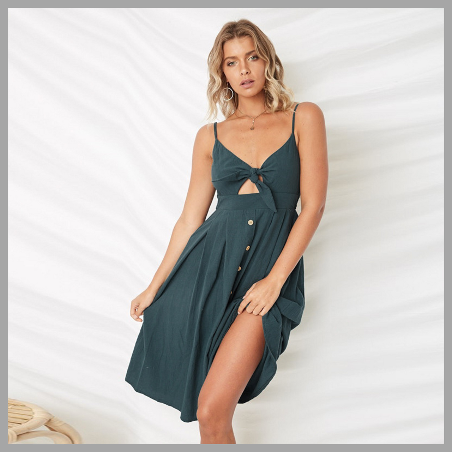 Chic Backless Summer Dress