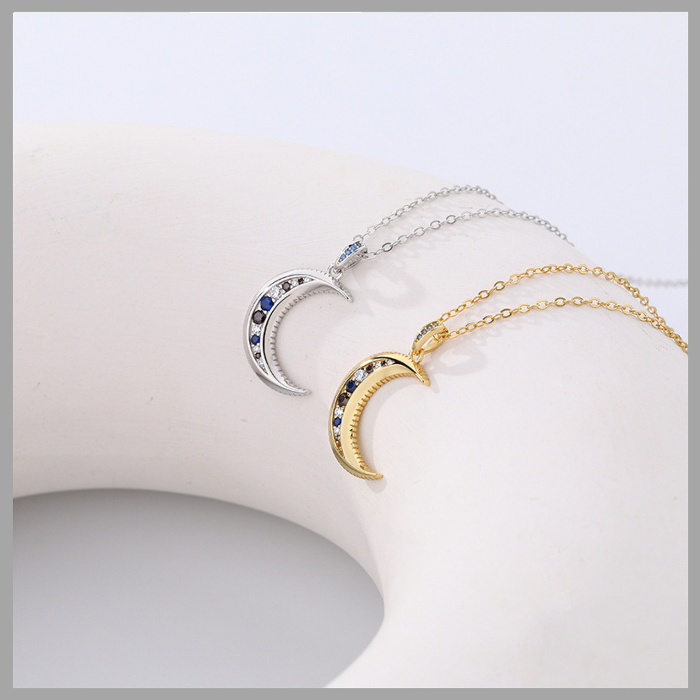 Moon Pendant Necklace