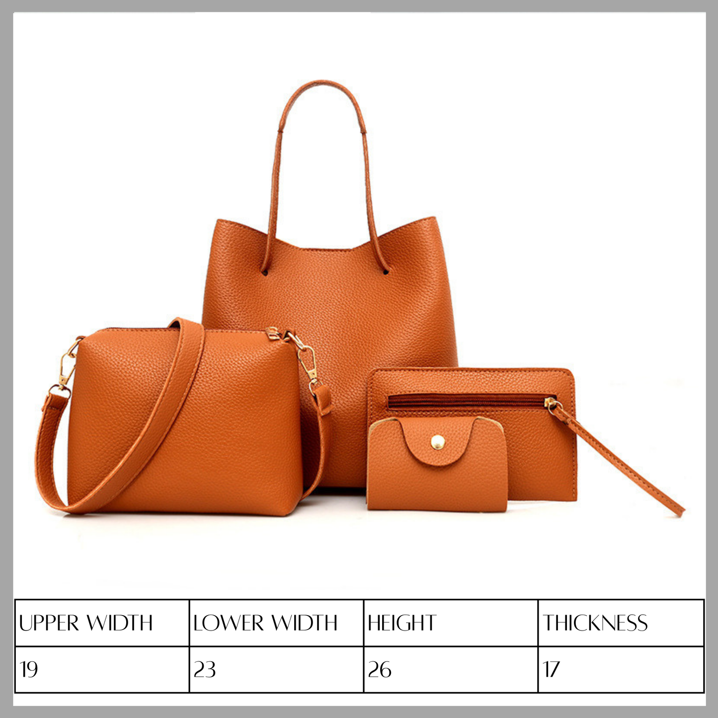Four-Piece Handbag Set