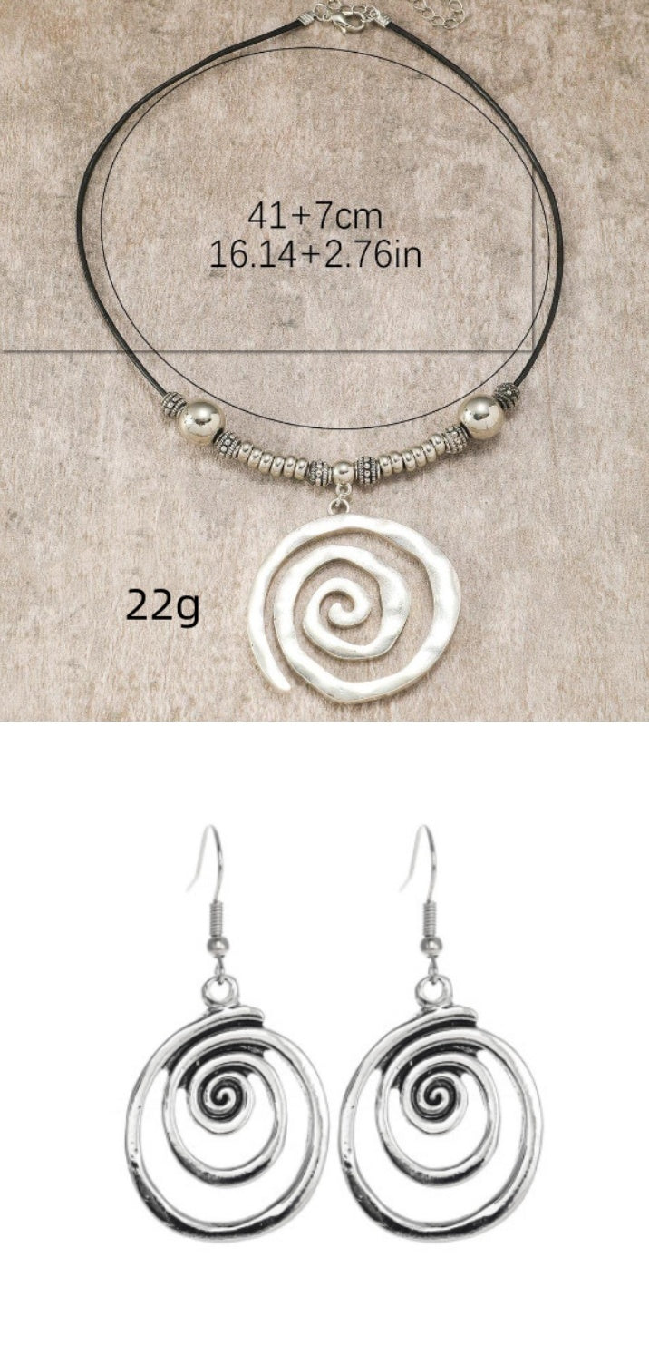 Geometric Spiral Earrings – Unique & Stylish Pieces