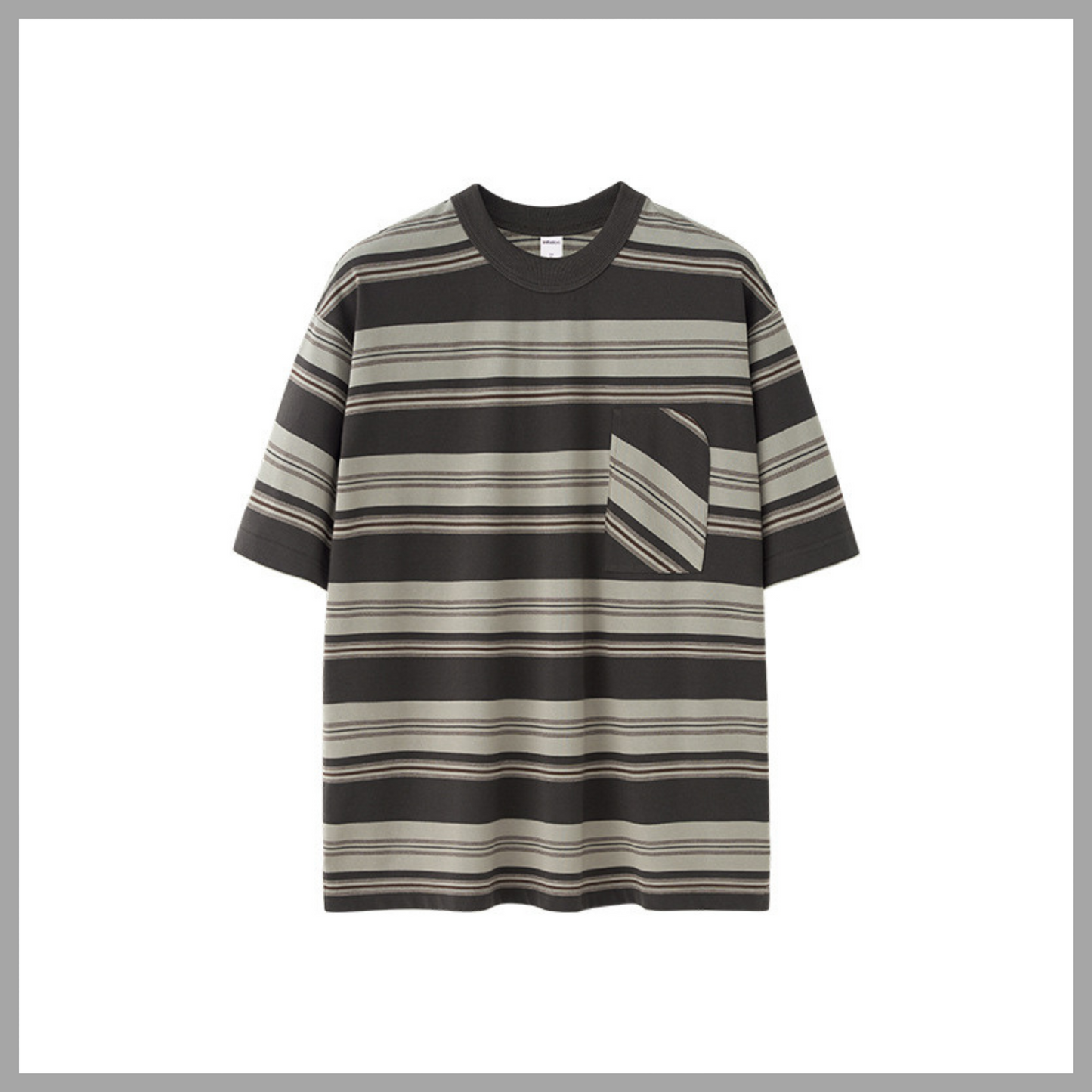 Striped Pocket T-shirt