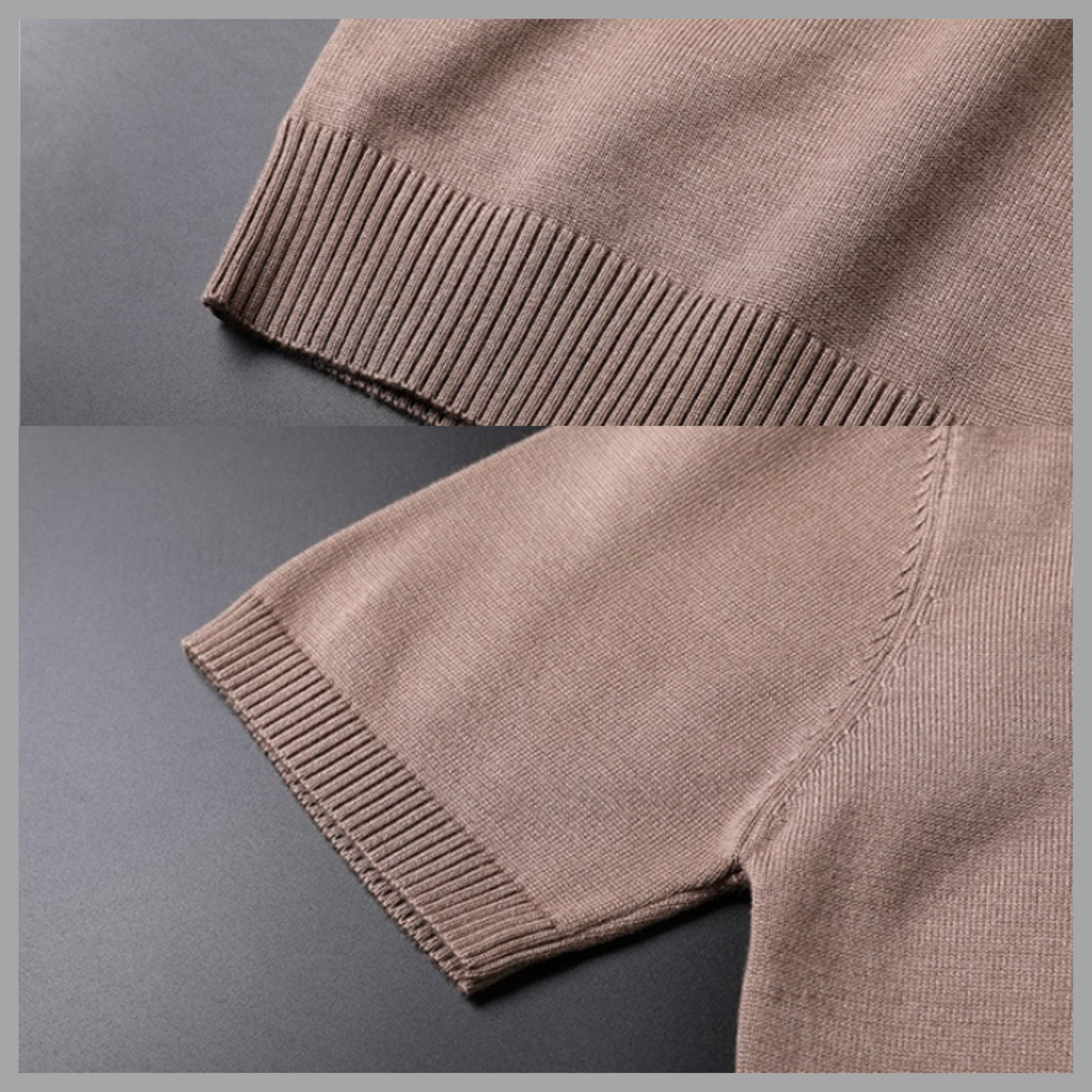Men's Short Sleeve Pullover Sweater