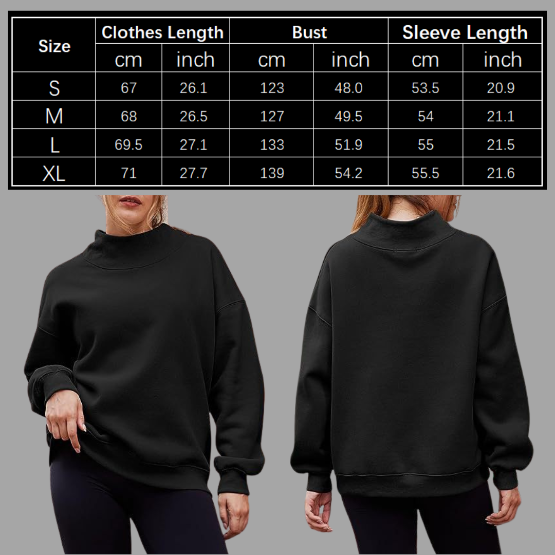 Women's Loose Fit Hoodie Sweatshirt