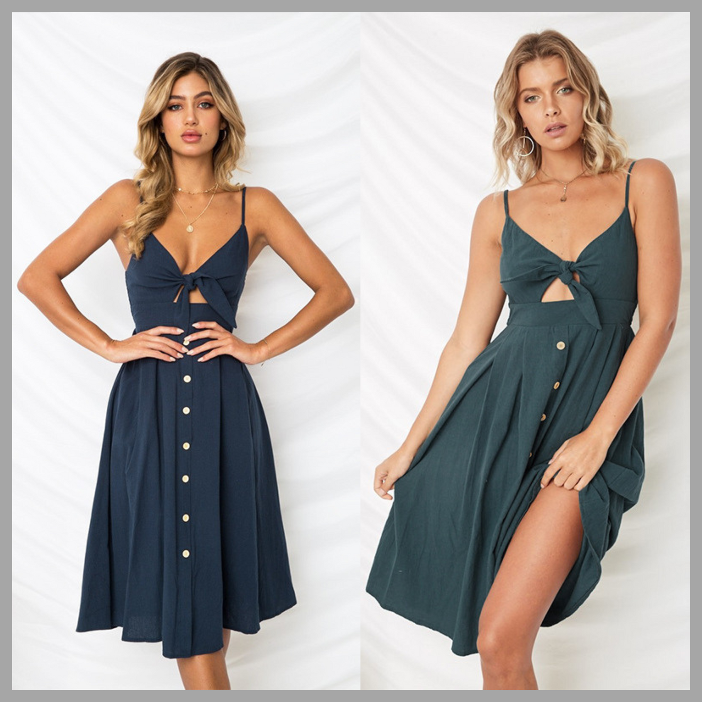 Chic Backless Summer Dress