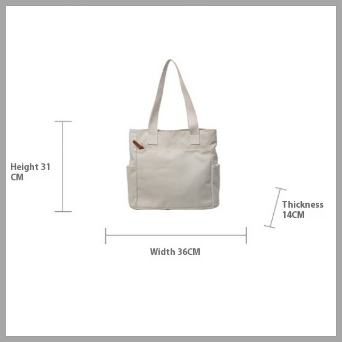 Large Capacity Shoulder Bag