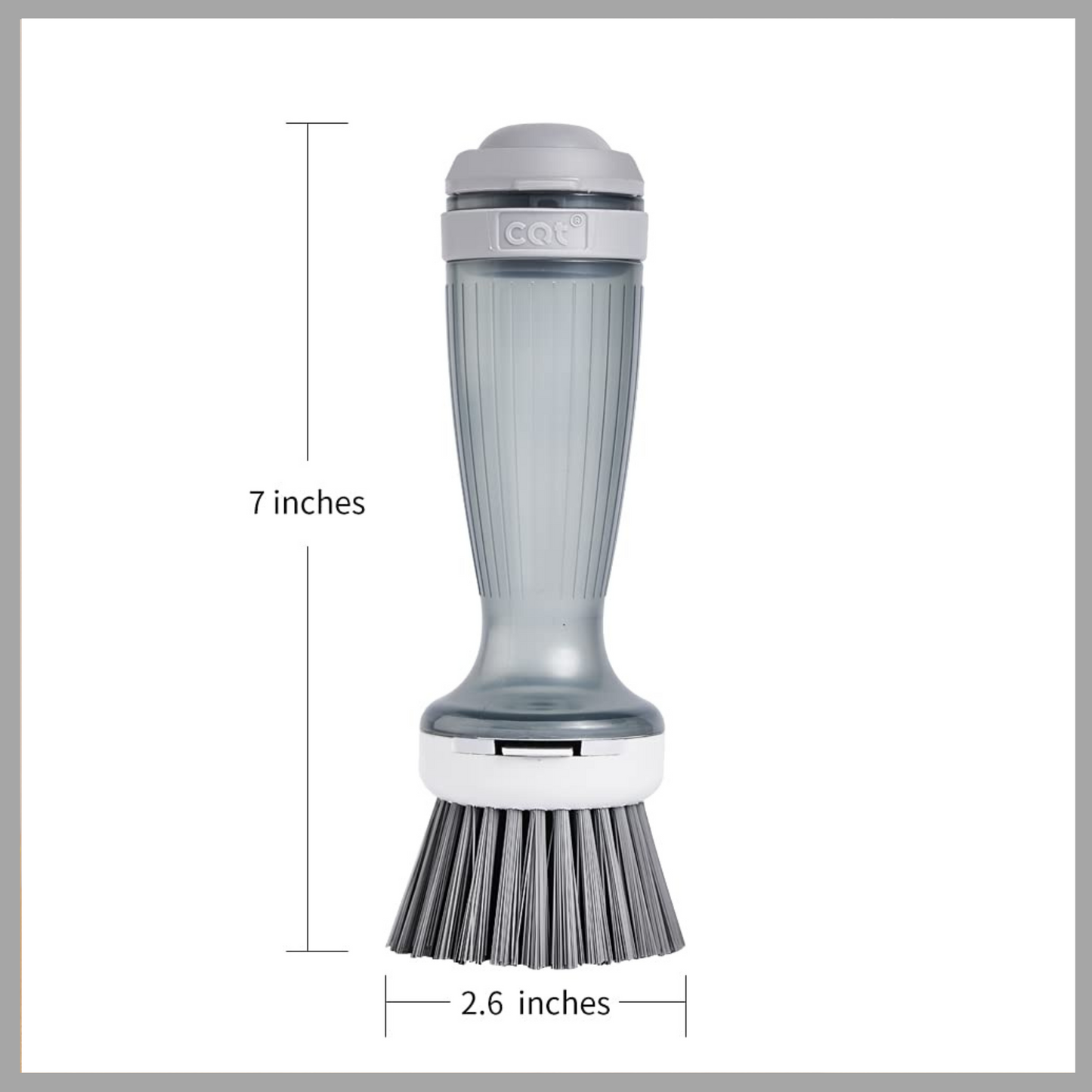 Dish Brush with Soap Dispenser – Durable Kitchen Cleaning Tool