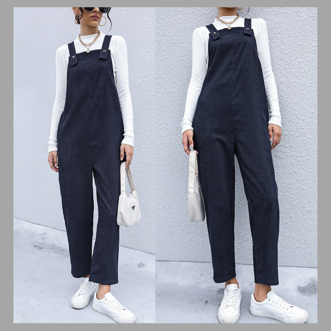 Women’s Corduroy Suspender Pants