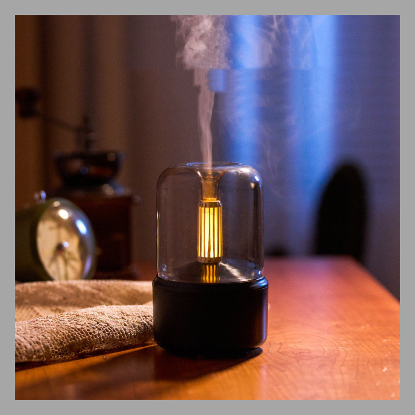 Candlelight Aroma Diffuser & Humidifier - 8-12 Hours Aromatherapy for Home