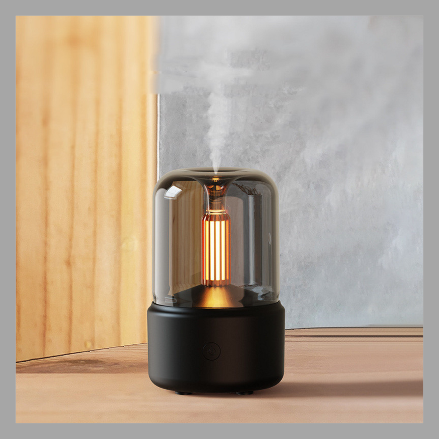 Candlelight Aroma Diffuser & Humidifier - 8-12 Hours Aromatherapy for Home