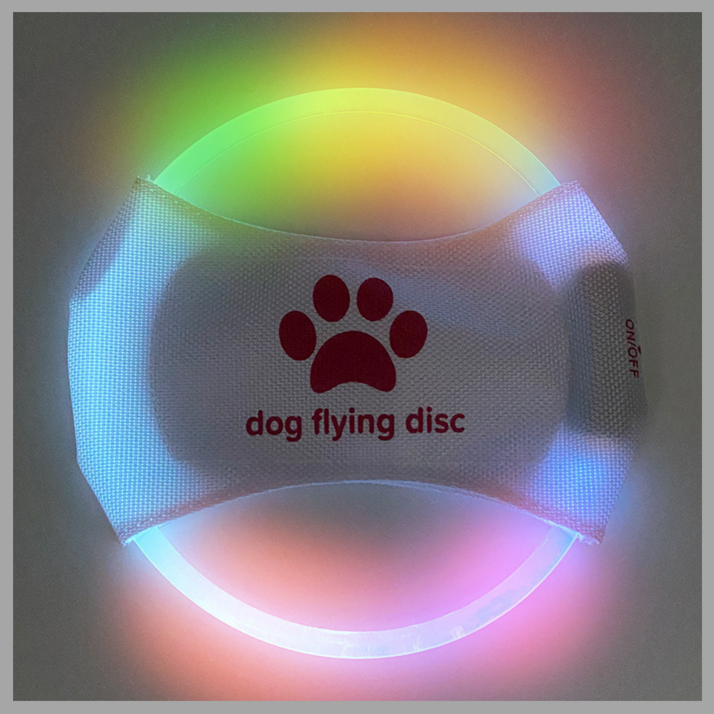 LED Glowing Dog Flying Disc