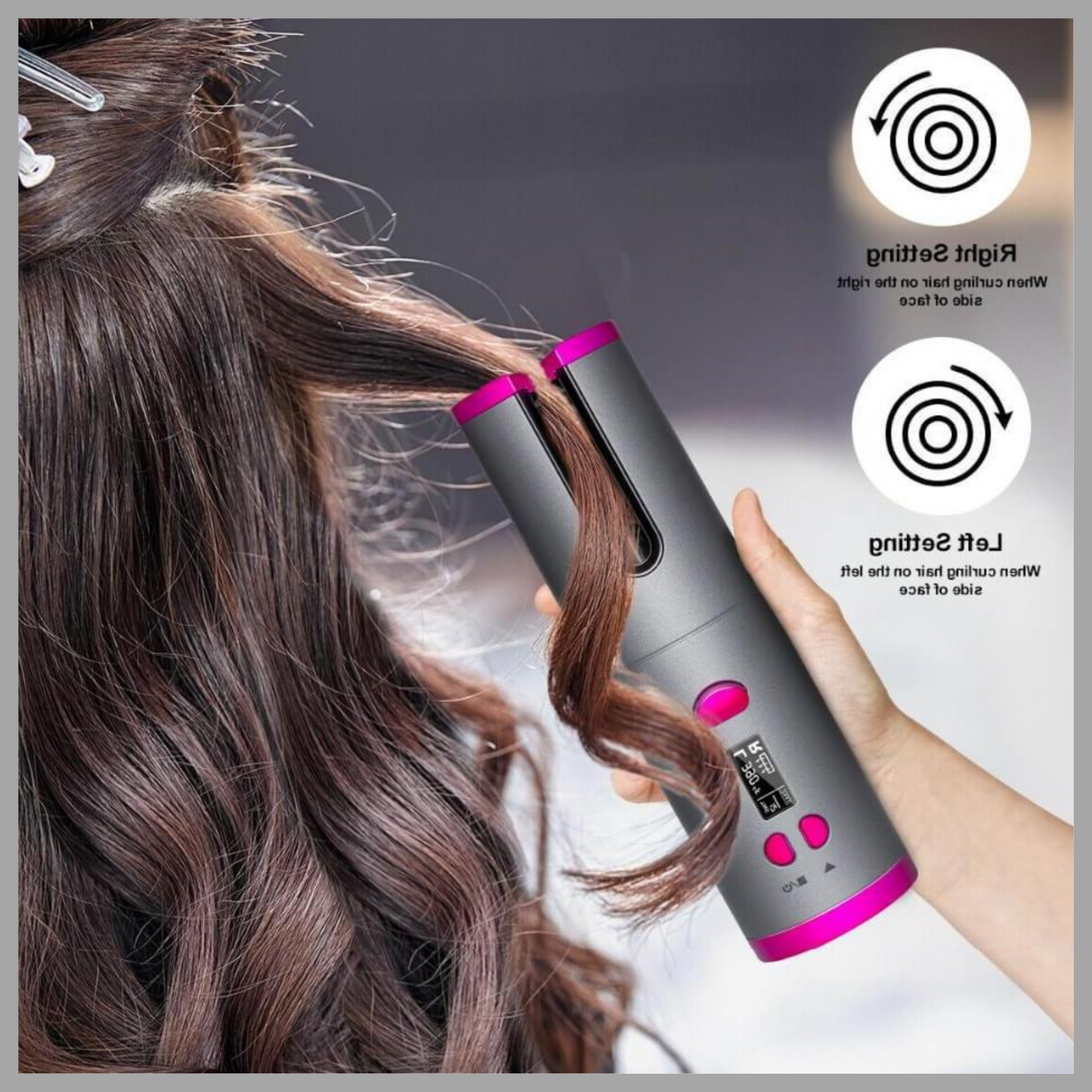 Cordless Automatic Hair Curler