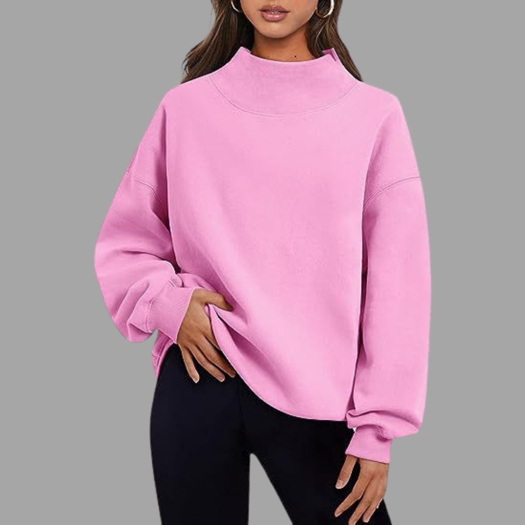 Women's Loose Fit Hoodie Sweatshirt