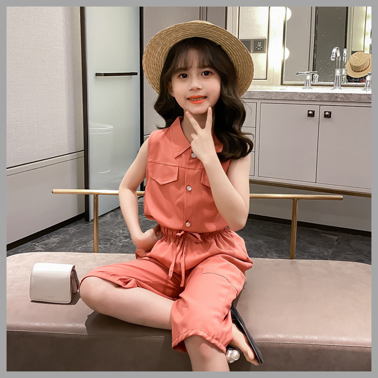 Girls’ Casual Two-Piece Outfit